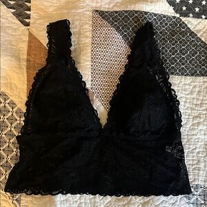 Aerie Black Lace Bralette